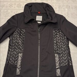 Geox Black Jacket with Quilted Accents Brand New without tag